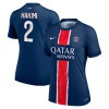 Maillot de Supporter Paris Saint-Germain Achraf Hakimi 2 Domicile 2024-25 Pour Femme